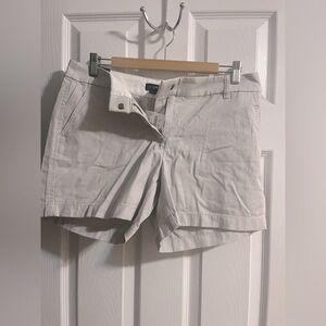 J. Crew Women's 5” Shorts NWT gray khaki